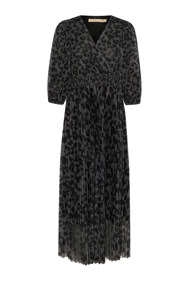CULTURE Dresses CUchancy Dress Grey Leopard 8211 Women