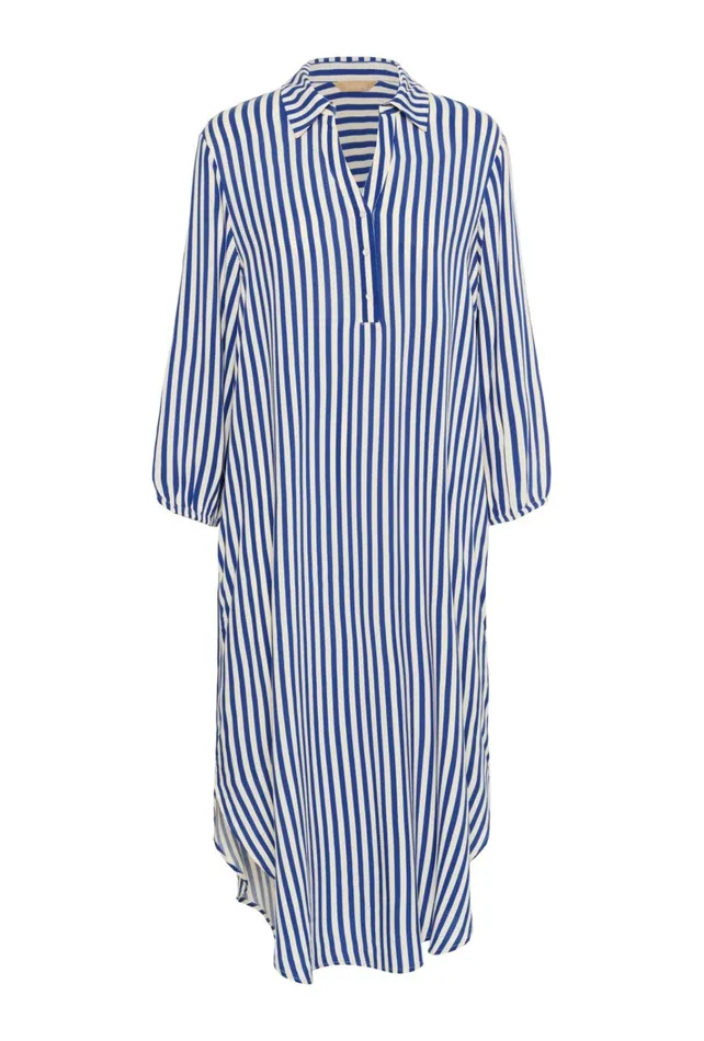 CULTURE Dresses CUdenia Dress Mazarine Bluewhite Stripe 8211 Women