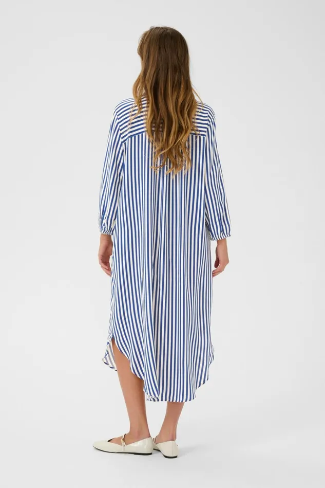 CULTURE Dresses CUdenia Dress Mazarine Bluewhite Stripe 8211 Women