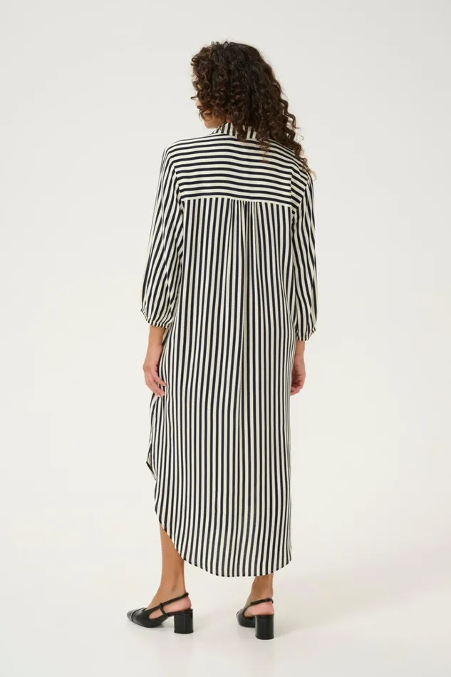 CULTURE Dresses CUdenia Dress Salutewhite Stripe 8211 Women