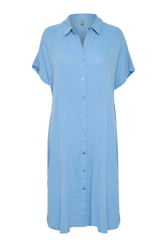CULTURE Dresses CUelina Dress Della Robbia Blue 8211 Women