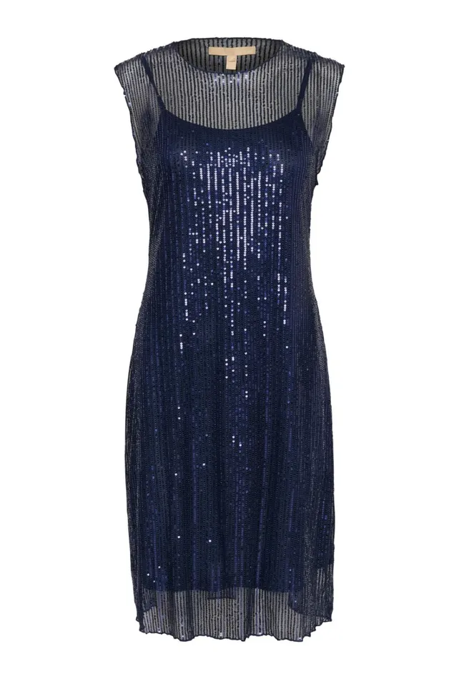CULTURE Dresses CUgiya Sequin Dress Blue Sequin 8211 Women
