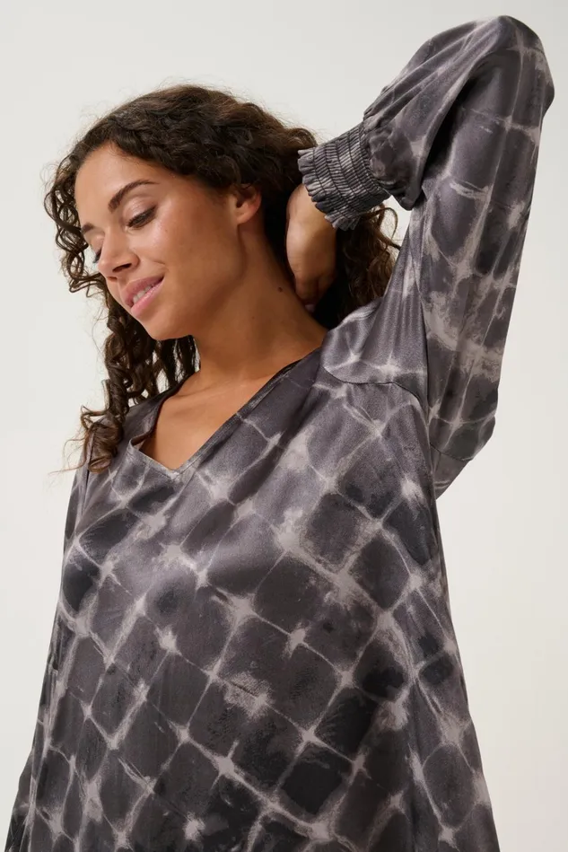 CULTURE Dresses CUjelly Dress Grey Squares 8211 Women