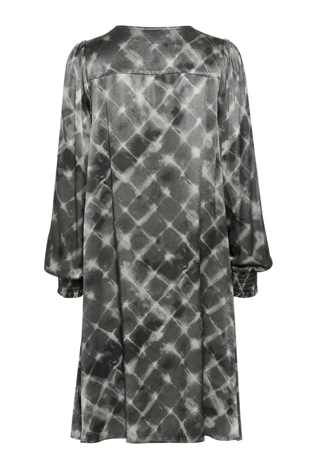 CULTURE Dresses CUjelly Dress Grey Squares 8211 Women