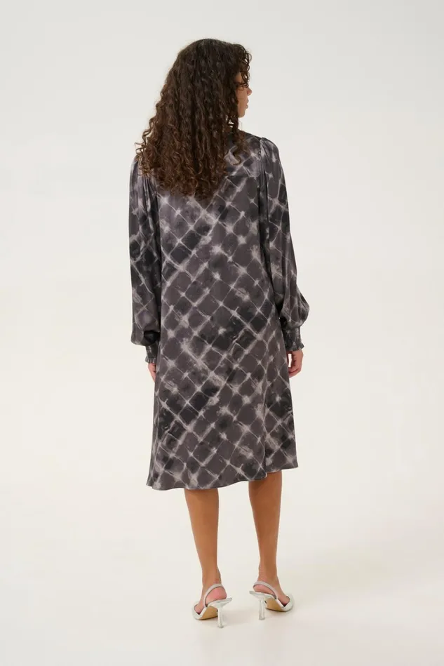 CULTURE Dresses CUjelly Dress Grey Squares 8211 Women