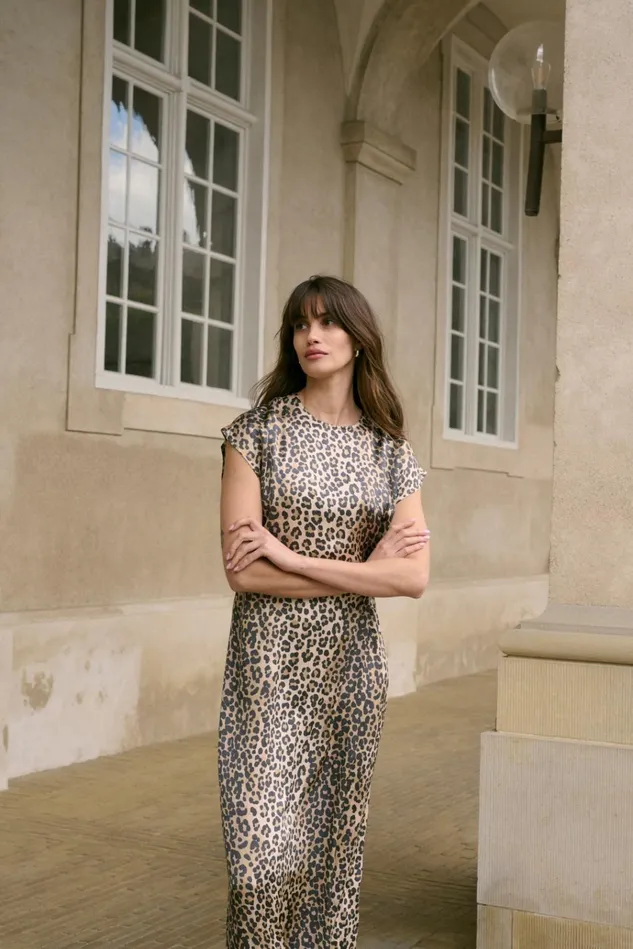 CULTURE Dresses CUleona Leopard Dress 8211 Women