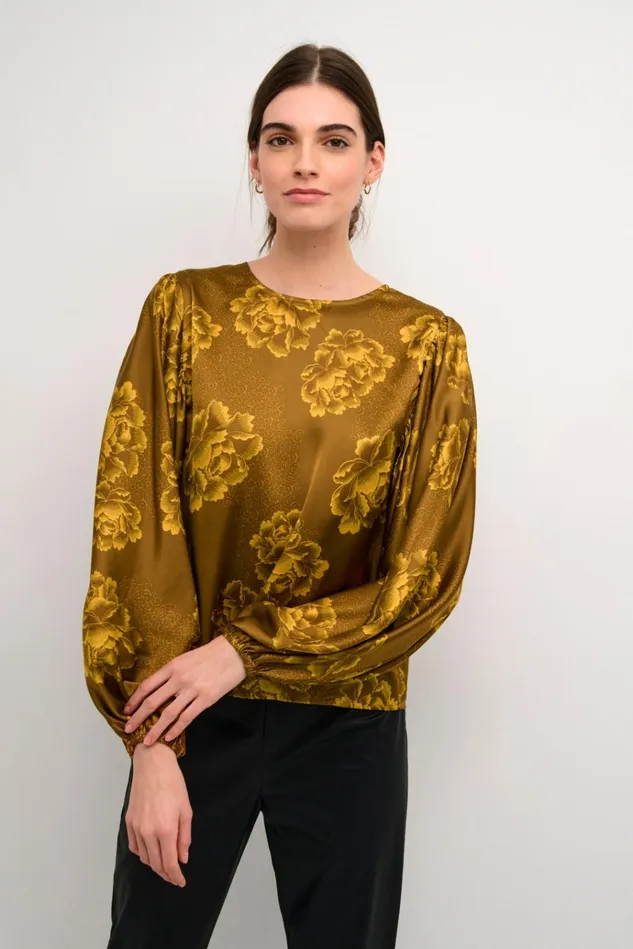CULTURE Dresses CUrosie Dress Yellow Flower 8211 Women
