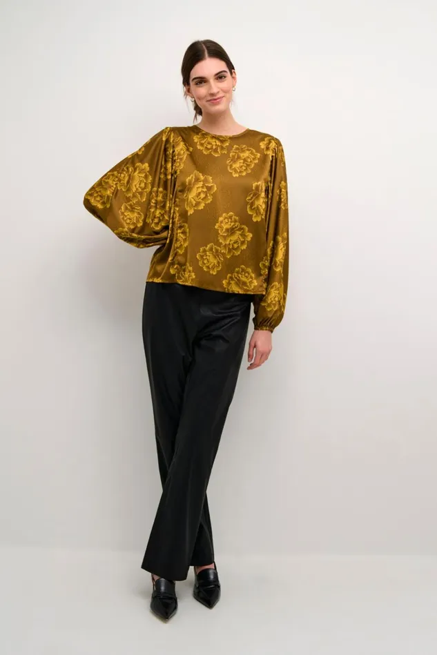 CULTURE Dresses CUrosie Dress Yellow Flower 8211 Women