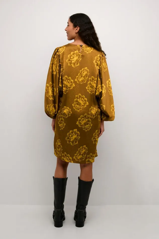 CULTURE Dresses CUrosie Dress Yellow Flower 8211 Women