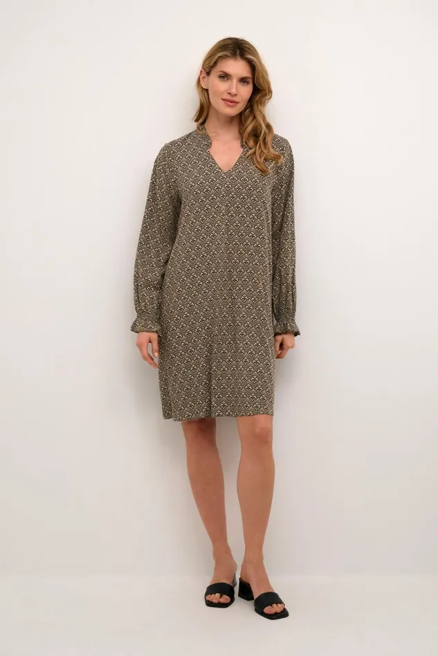 CULTURE Dresses CUsafi Dress Sand Graphic 8211 Women