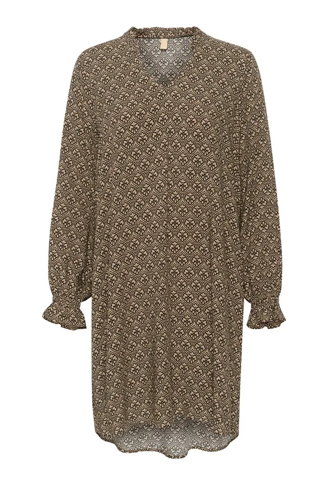 CULTURE Dresses CUsafi Dress Sand Graphic 8211 Women