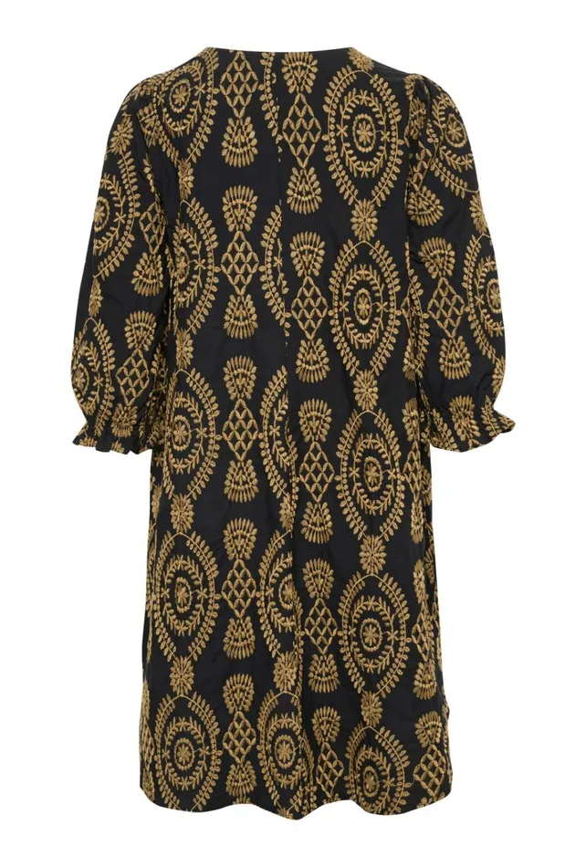 CULTURE Dresses CUtia Dress With Embroidery Black 8211 Women