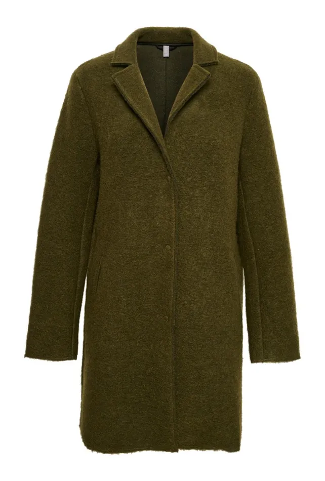 CULTURE Jackets and Coats CUbirgith Wool Coat Burnt Olive 8211 Women