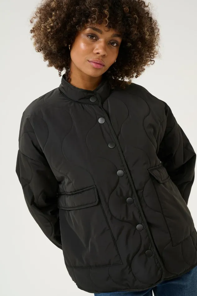 CULTURE Jackets and Coats CUstella Casual Jacket Black 8211 Women