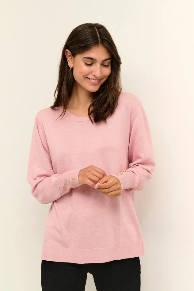 CULTURE Knitwear and Cardigans CUannemarie Knitted Sweater 8211 Women