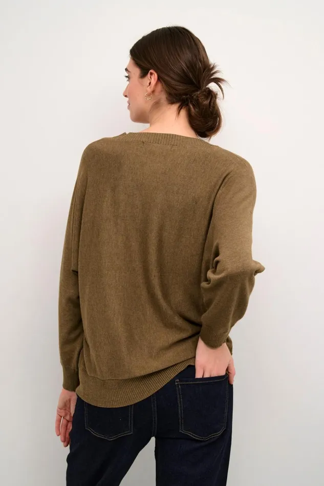 CULTURE Knitwear and Cardigans CUannemarie Pullover Cub Melange 8211 Women