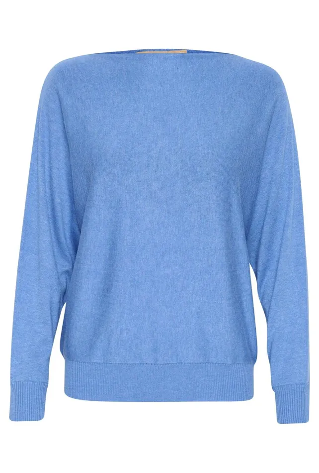 CULTURE Knitwear and Cardigans CUannemarie Pullover Ultramarine Melange 8211 Women