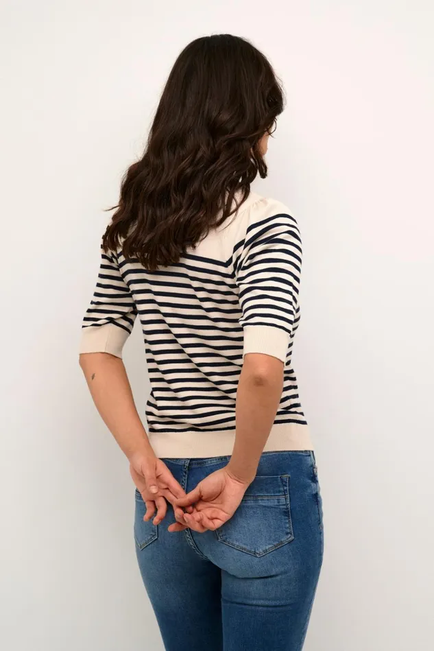 CULTURE Knitwear and Cardigans CUannemarie Short Sleeved Pullover 8211 Women