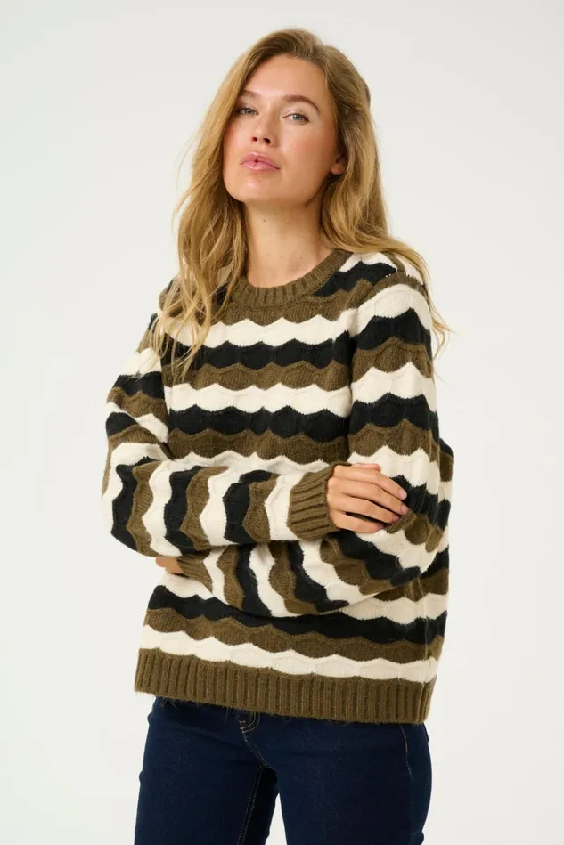 CULTURE Knitwear and Cardigans CUanthonia Pullover Cub 8211 Women
