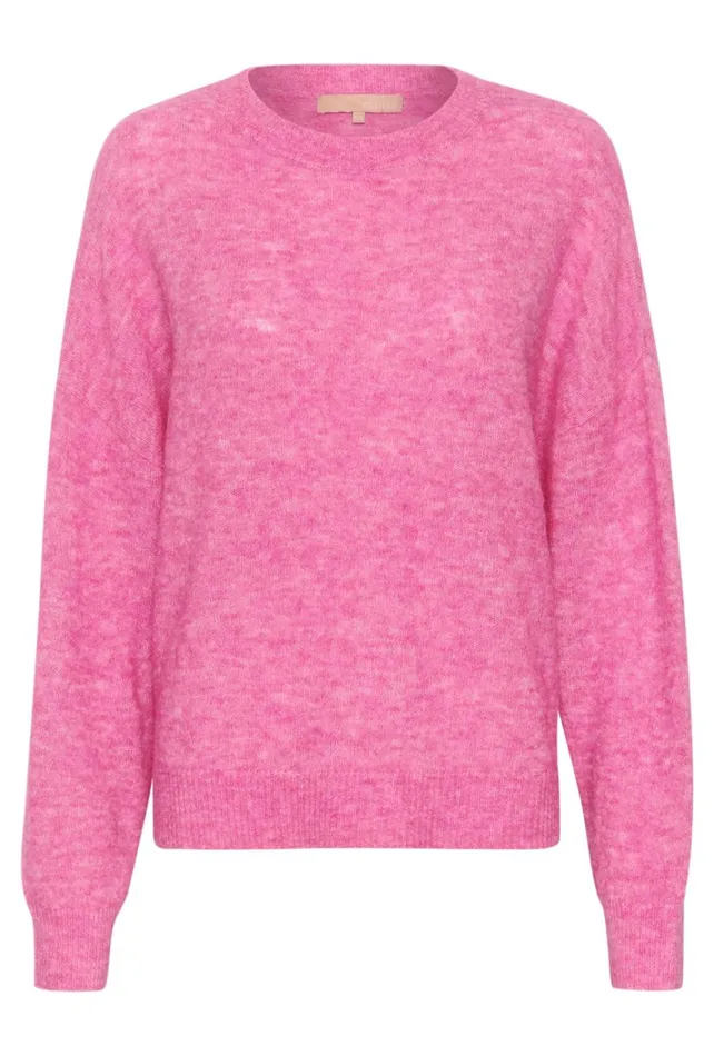 CULTURE Knitwear and Cardigans CUcacheia Pullover Phlox Pink Melange 8211 Women