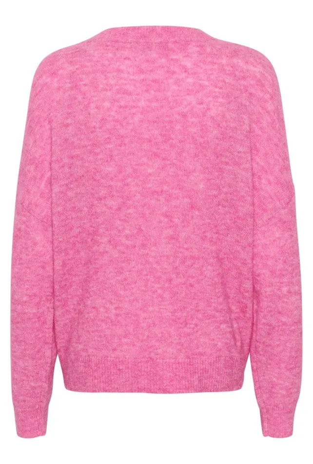 CULTURE Knitwear and Cardigans CUcacheia Pullover Phlox Pink Melange 8211 Women