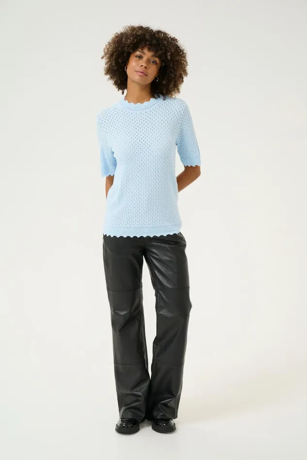 CULTURE Knitwear and Cardigans CUdali Pullover Cashmere Blue 8211 Women