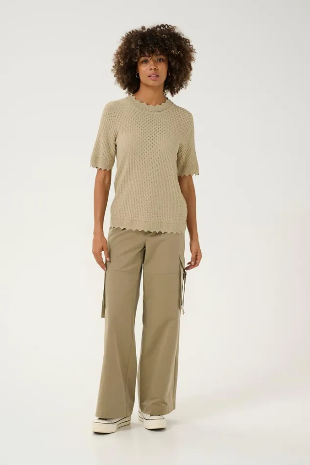 CULTURE Knitwear and Cardigans CUdali Pullover Dune 8211 Women