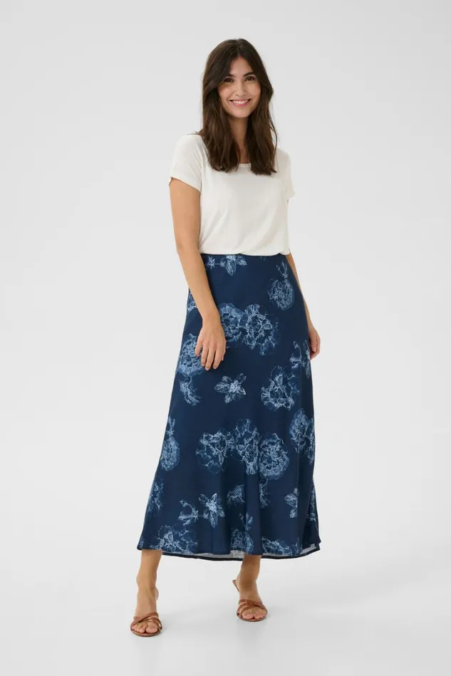 CULTURE Mix and Match Prints CUalexa Blouse Blue Flower 8211 Women