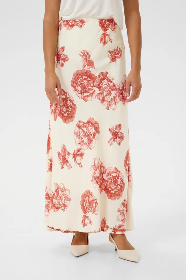 CULTURE Mix and Match Prints CUalexa Blouse Offwhitered Flower 8211 Women