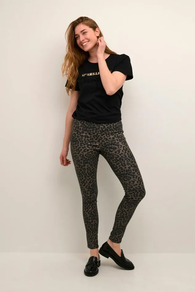 CULTURE Pants CUbettine Leopard Leggings Leopard 8211 Women