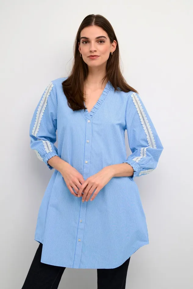 CULTURE Shirts CUamaze Shirt Bluewhite Stripe 8211 Women