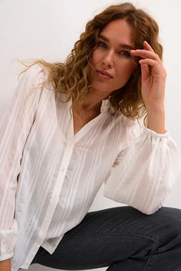 CULTURE Shirts CUasima Shirt Whitecap 8211 Women