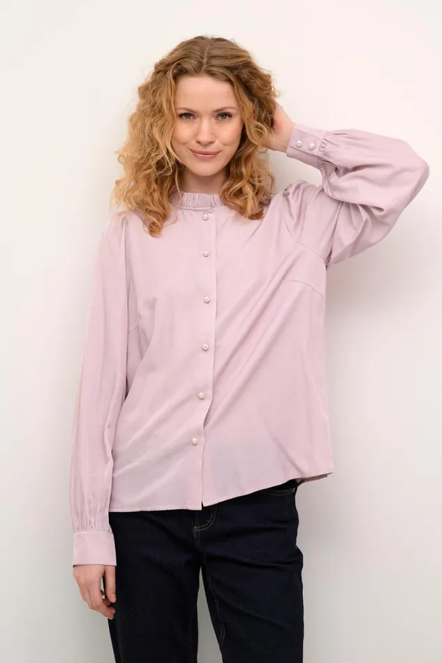 CULTURE Shirts CUbelva Shirt Pale Mauve Melange 8211 Women