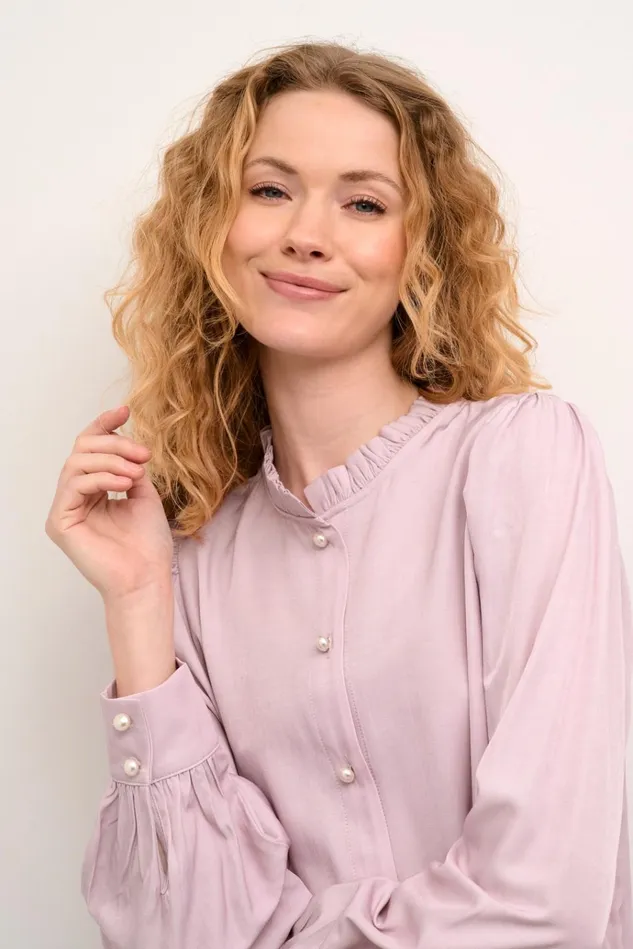 CULTURE Shirts CUbelva Shirt Pale Mauve Melange 8211 Women