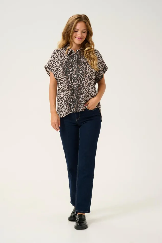 CULTURE Shirts CUmyra Shirt Leopard 8211 Women