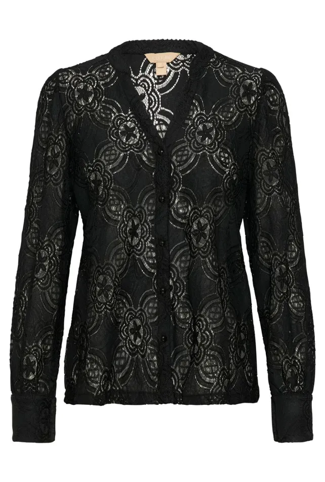 CULTURE Shirts CUolu Lace Shirt Black 8211 Women