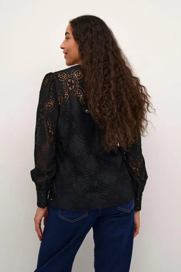 CULTURE Shirts CUolu Lace Shirt Black 8211 Women