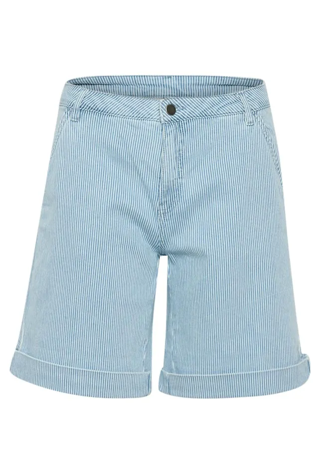 CULTURE Shorts CUmilky Shorts Bluewhite Stripe 8211 Women