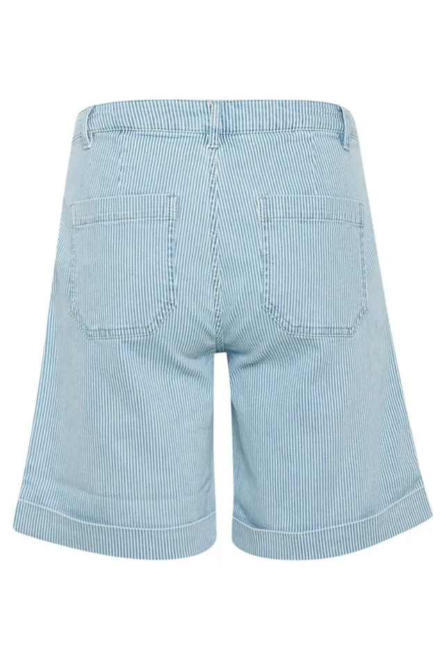 CULTURE Shorts CUmilky Shorts Bluewhite Stripe 8211 Women