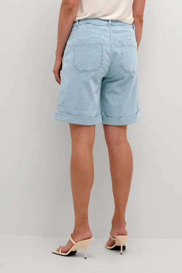 CULTURE Shorts CUmilky Shorts Bluewhite Stripe 8211 Women