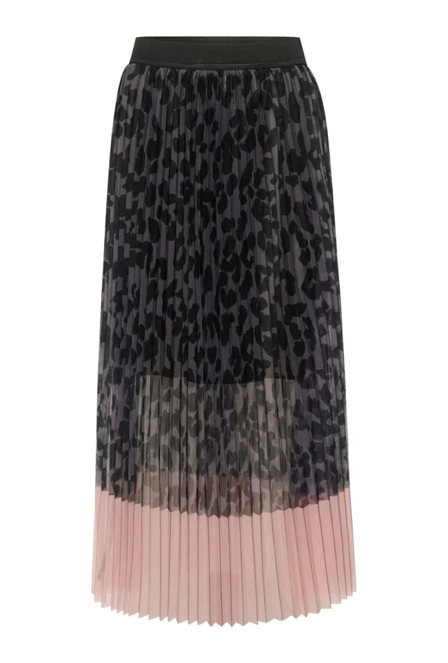 CULTURE Skirts CUchancy Skirt Grey Leopardpink 8211 Women