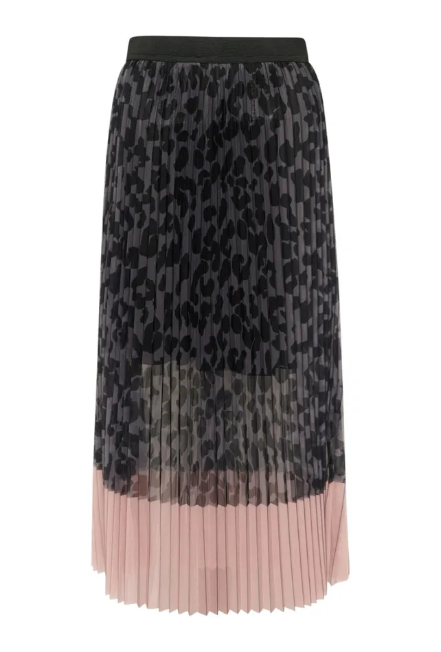 CULTURE Skirts CUchancy Skirt Grey Leopardpink 8211 Women