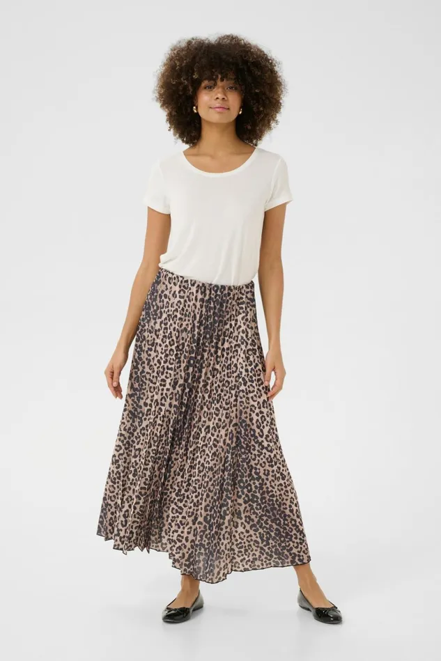 CULTURE Skirts CUelda Skirt Leopard 8211 Women
