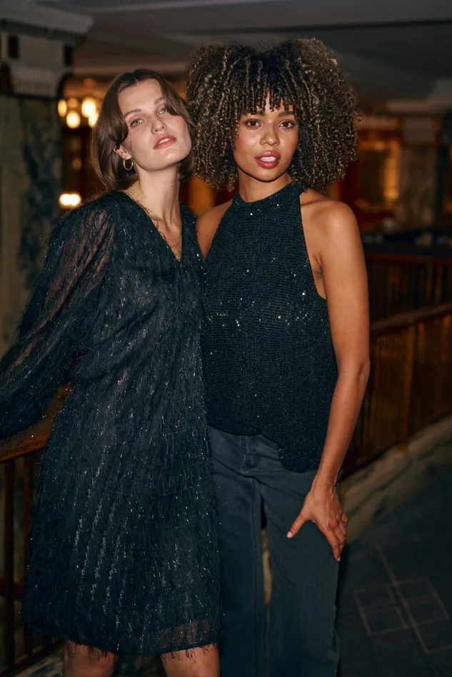 CULTURE Tops and TShirts CUalbine Top With Sequins 8211 Women