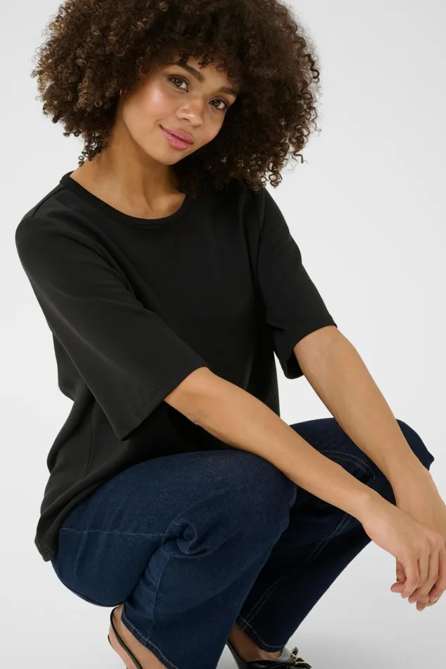 CULTURE Tops and TShirts CUhara Tshirt Black 8211 Women