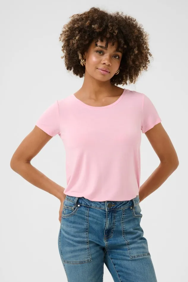 CULTURE Tops and TShirts CUpoppy Tshirt Lilac Sachet 8211 Women