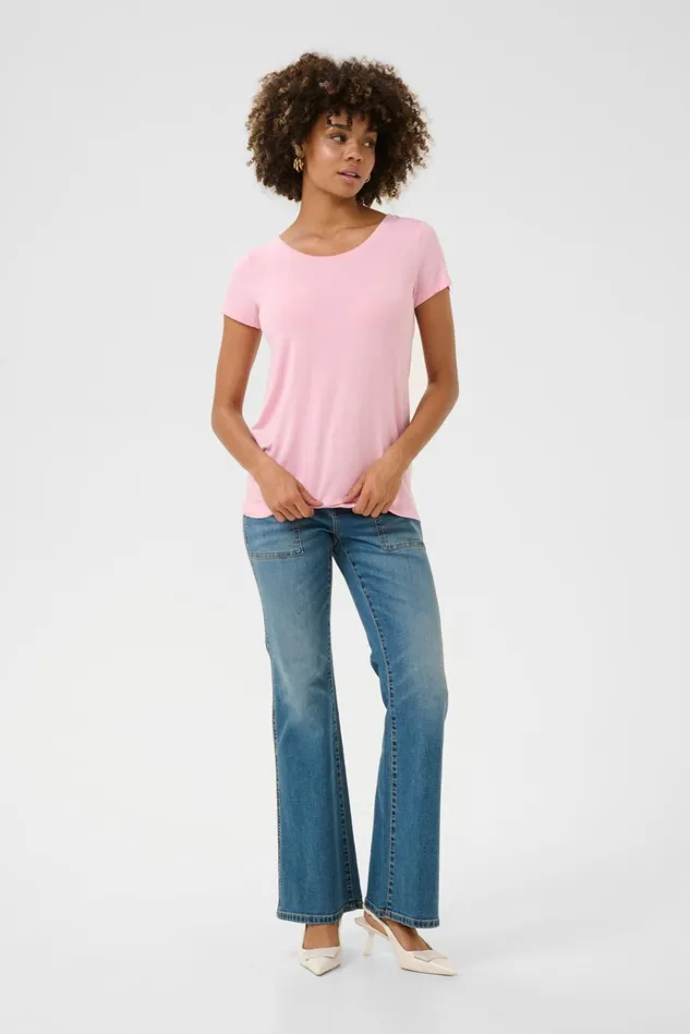 CULTURE Tops and TShirts CUpoppy Tshirt Lilac Sachet 8211 Women