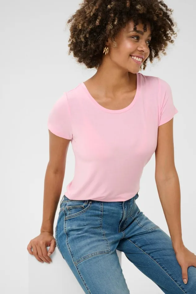 CULTURE Tops and TShirts CUpoppy Tshirt Lilac Sachet 8211 Women