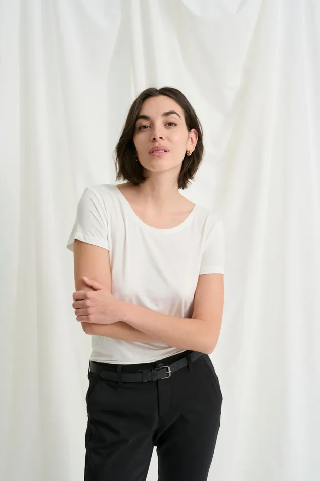 CULTURE Tops and TShirts CUpoppy Tshirt Spring Gardenia 8211 Women