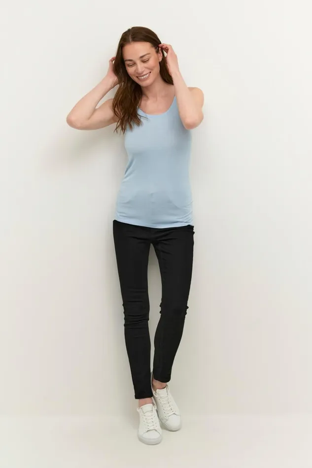 CULTURE Tops and TShirts CUpoppy Top Cashmere Blue 8211 Women